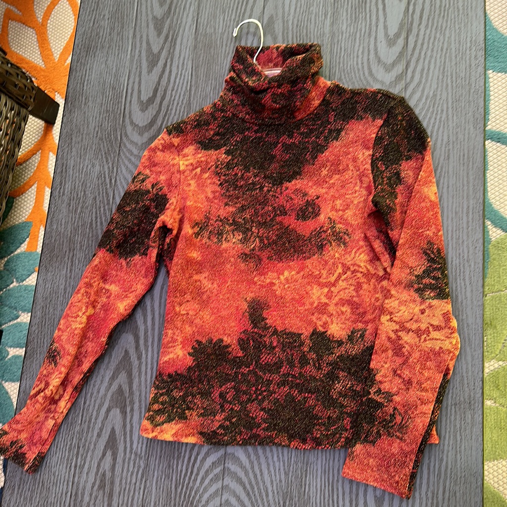 Sparkly Cache Turtleneck Sweater - Like New